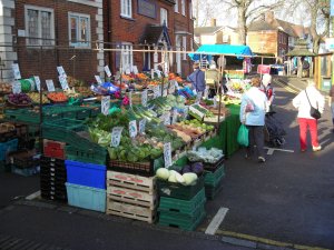 Buntingford's Monday Charter Market